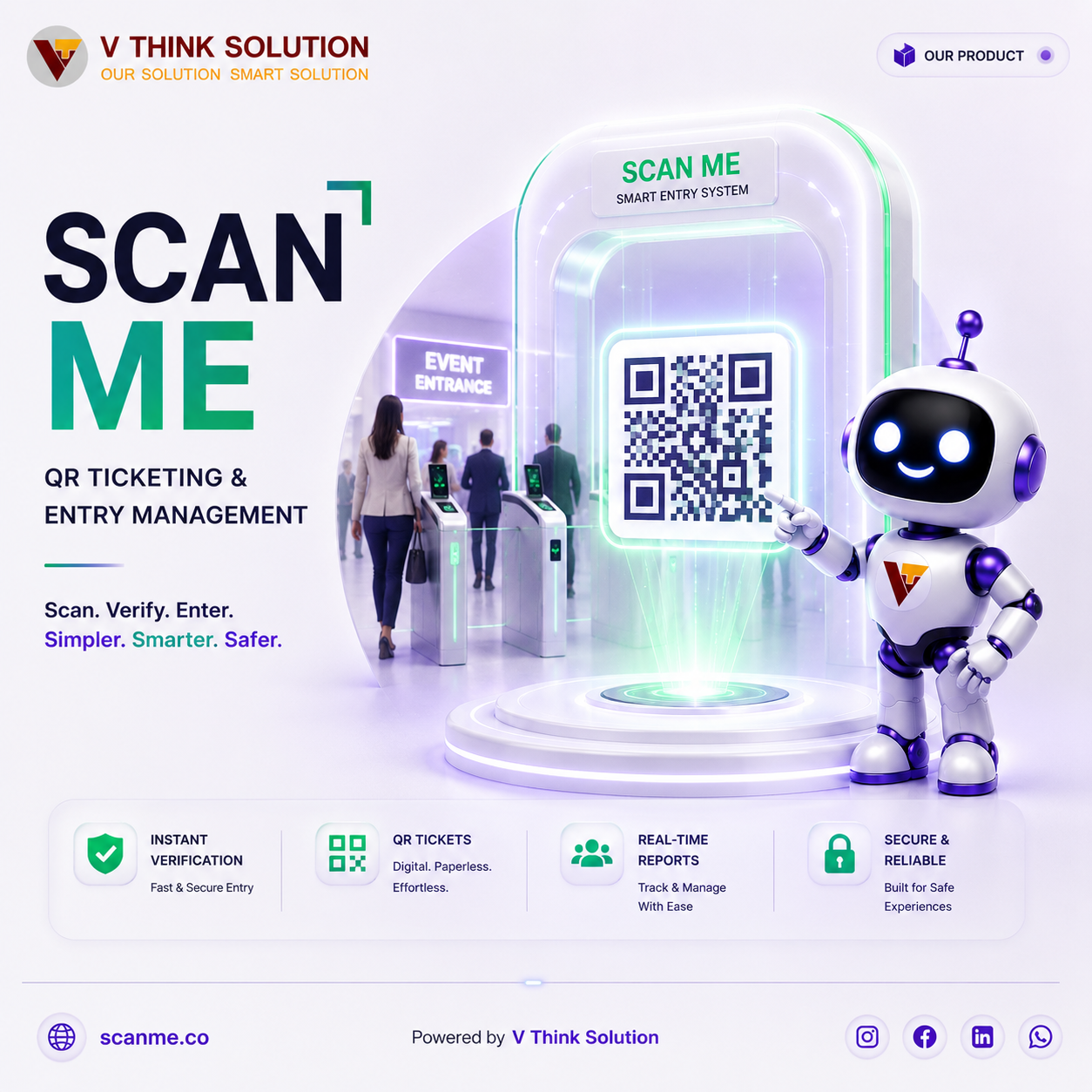 Scan Me - Event Entry Management Software