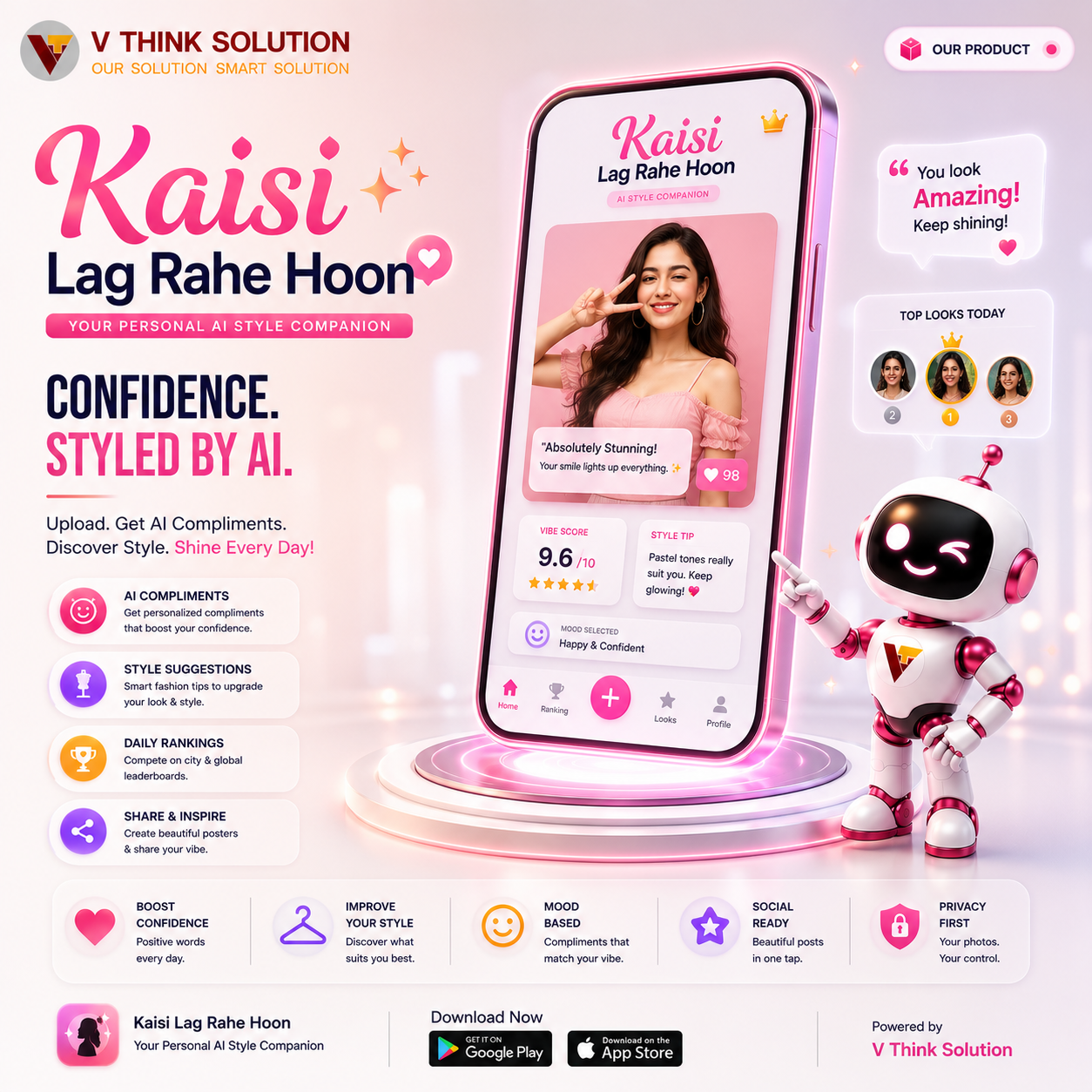 Kaisi Lag Rahe Hoon - Mobile App