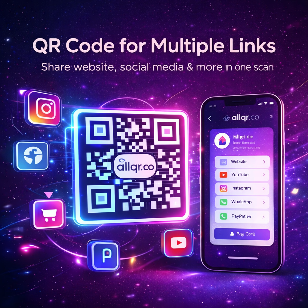 QR Code for Multiple Links – Create Smart Multi-Link QR Codes Free (2026)