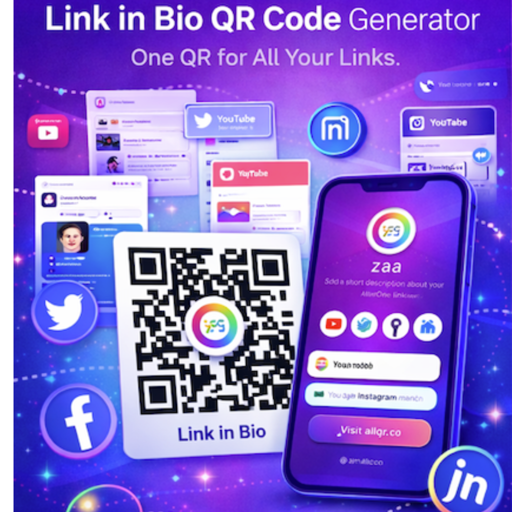 Link in Bio QR Code Generator – Create One QR for All Your Links (2026 Guide)