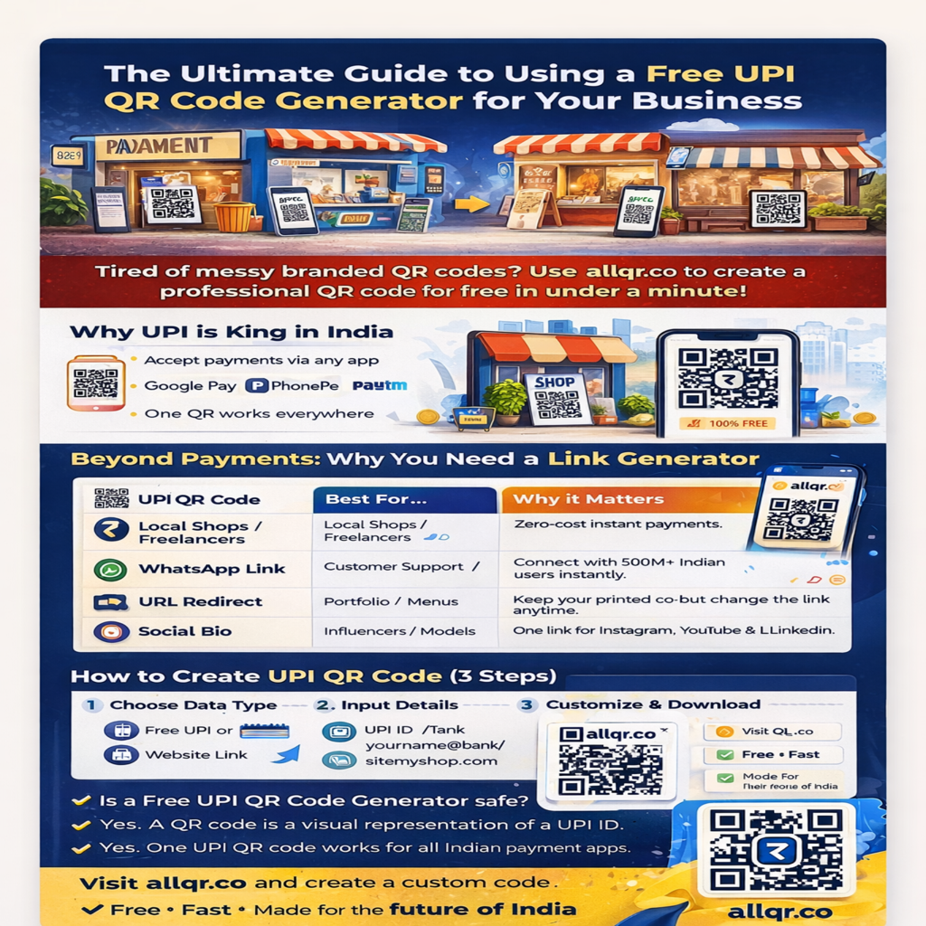 The Ultimate Guide to Using a Free UPI QR Code Generator for Your Business